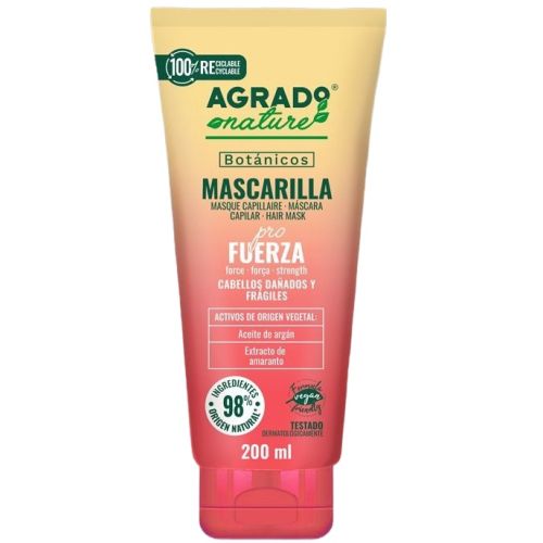 Маска Agrado (Аградо) для волосся Ботанічна Сила 200 мл  в місті Глобине : ціни, характеристика.  - фото №1 Маска Agrado (Аградо) для волосся Ботанічна Сила 200 мл  в місті Глобине : ціни, характеристика.