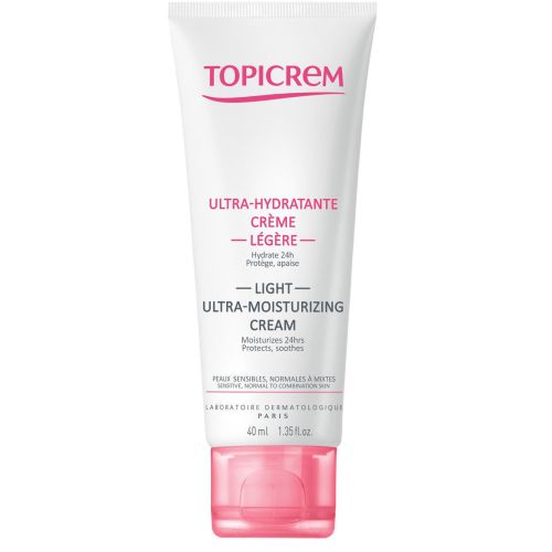 Крем Topicrem легкий ультра-зволожуючий для чутливої та комбінованої шкіри обличчя 40 мл в місті Глобине : ціни, характеристика.  - фото №1 Крем Topicrem легкий ультра-зволожуючий для чутливої та комбінованої шкіри обличчя 40 мл в місті Глобине : ціни, характеристика.
