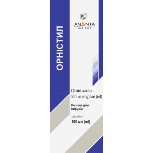 Орністил розчин для інфузій 500 мг/100 мл контейнер 100 мл в місті Первомайськ : ціни, характеристика.  - фото №1 Орністил розчин для інфузій 500 мг/100 мл контейнер 100 мл в місті Первомайськ : ціни, характеристика.
