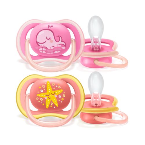 Пустышка Avent Ultra Air с декором 6-18 мес. для девочек №2 в городе Глобино : цены, характеристики.  - фото №1 Пустышка Avent Ultra Air с декором 6-18 мес. для девочек №2 в городе Глобино : цены, характеристики.