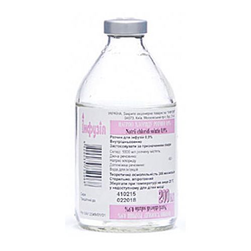 Натрия хлорид 0,9% раствор для инфузий 200 мл в місті Глобине : ціни, характеристика.  - фото №1 Натрия хлорид 0,9% раствор для инфузий 200 мл в місті Глобине : ціни, характеристика.