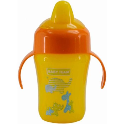 Поїльник Baby Team з силіконовим носиком та ручками 240 мл, арт. 5011 в місті Одеса : ціни, характеристика.  - фото №1 Поїльник Baby Team з силіконовим носиком та ручками 240 мл, арт. 5011 в місті Одеса : ціни, характеристика.