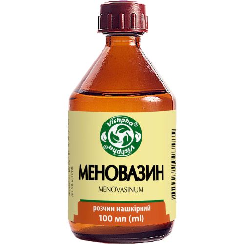Меновазин-Вішфа розчин спиртовий 100 мл в місті Одеса : ціни, характеристика.  - фото №1 Меновазин-Вішфа розчин спиртовий 100 мл в місті Одеса : ціни, характеристика.