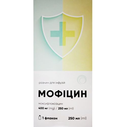 Мофицин 400 мг/250 мл раствор для инфузий флакон 250 мл №1 в городе Первомайск : цены, характеристики.  - фото №1 Мофицин 400 мг/250 мл раствор для инфузий флакон 250 мл №1 в городе Первомайск : цены, характеристики.