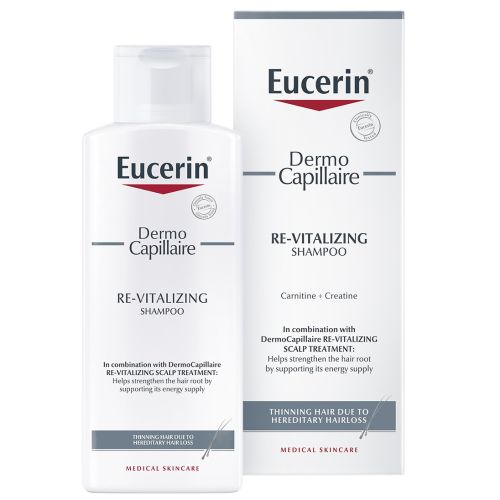 Шампунь Eucerin (Юцерін) DermoCapillaire Re-Vitalizing проти випадіння волосся 250 мл в місті Канів : ціни, характеристика.  - фото №1 Шампунь Eucerin (Юцерін) DermoCapillaire Re-Vitalizing проти випадіння волосся 250 мл в місті Канів : ціни, характеристика.
