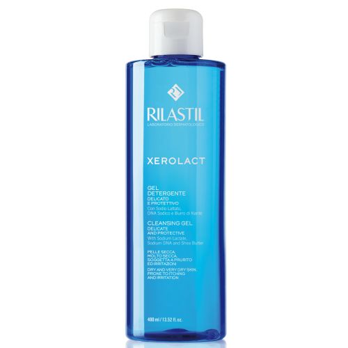 Гель Rilastil (Ріластіл) Xerolact делікатний очищуючий для шкіри 400 мл в місті Глобине : ціни, характеристика.  - фото №1 Гель Rilastil (Ріластіл) Xerolact делікатний очищуючий для шкіри 400 мл в місті Глобине : ціни, характеристика.