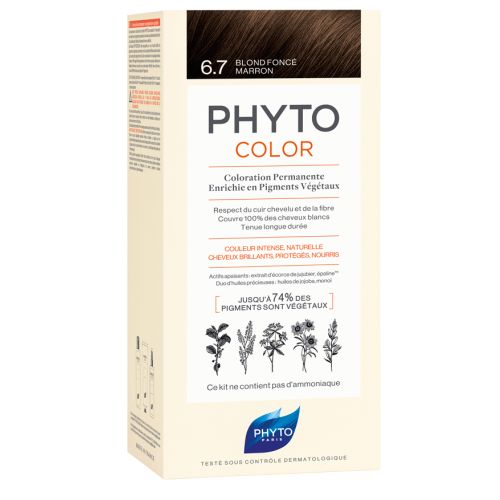 Крем-фарба для волосся Phyto (Фіто) Phytocolor Тон 6.7 (темно-русий каштановий) в місті Глобине : ціни, характеристика.  - фото №1 Крем-фарба для волосся Phyto (Фіто) Phytocolor Тон 6.7 (темно-русий каштановий) в місті Глобине : ціни, характеристика.