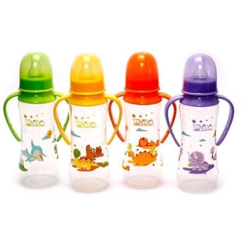 Бутылочка Lindo с ручками, силиконовая соска LI 147 250 мл  в городе Львов : цены, характеристики.  - фото №1 Бутылочка Lindo с ручками, силиконовая соска LI 147 250 мл  в городе Львов : цены, характеристики.