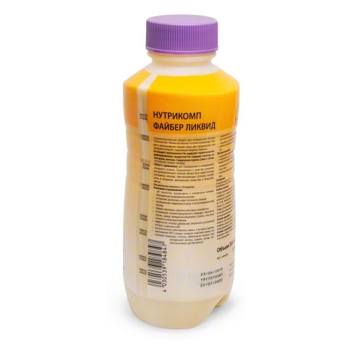 Нутрикомп Стандарт Файбер нейтральный 500 мл в городе Вышгород : цены, характеристики.  - фото №1 Нутрикомп Стандарт Файбер нейтральный 500 мл в городе Вышгород : цены, характеристики.