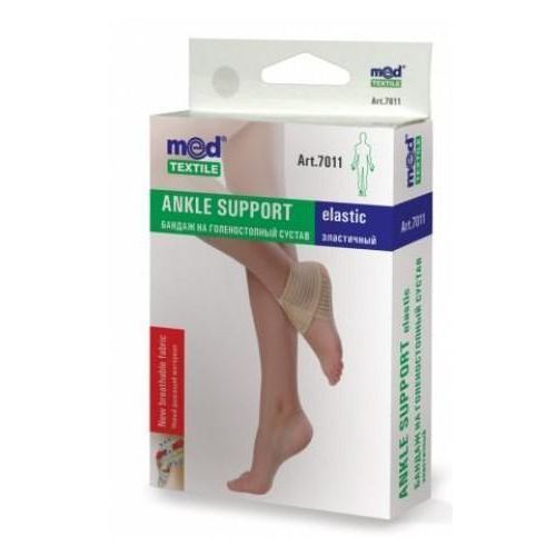 Бандаж Medtextile на гомілковостопний суглоб еластичний 7011 (р.L) в місті Канів : ціни, характеристика.  - фото №1 Бандаж Medtextile на гомілковостопний суглоб еластичний 7011 (р.L) в місті Канів : ціни, характеристика.