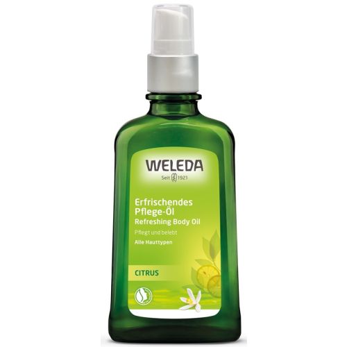 Масло Weleda (Веледа) для тела Цитрусовое освежающее с дозатором 100 мл в городе Рахов : цены, характеристики.  - фото №1 Масло Weleda (Веледа) для тела Цитрусовое освежающее с дозатором 100 мл в городе Рахов : цены, характеристики.