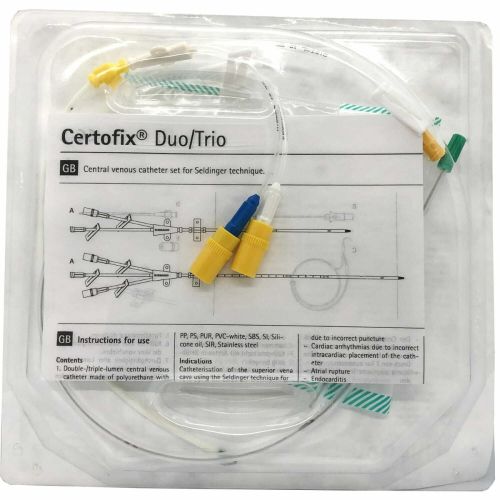 Набір B. Braun Certofix Trio 720 для катетеризації центральної вени в місті Канів : ціни, характеристика.  - фото №1 Набір B. Braun Certofix Trio 720 для катетеризації центральної вени в місті Канів : ціни, характеристика.