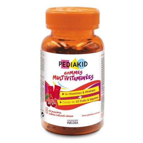Педиакид Pediakid Медвежуйки мультивитамины жевательные таблетки 60 шт в городе Софиевка : цены, характеристики.  - фото №1 Педиакид Pediakid Медвежуйки мультивитамины жевательные таблетки 60 шт в городе Софиевка : цены, характеристики.