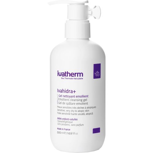 Гель Ivatherm Ivahidra+ Очищуючий для чутливої атопічної шкіри 500 мл в місті Первомайськ : ціни, характеристика.  - фото №1 Гель Ivatherm Ivahidra+ Очищуючий для чутливої атопічної шкіри 500 мл в місті Первомайськ : ціни, характеристика.
