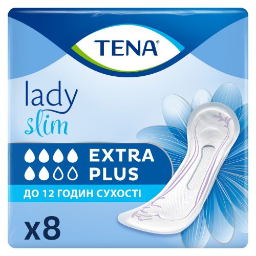 Прокладки урологические женские TENA Lady Extra Plus №8 в городе Вышгород : цены, характеристики.  - фото №1 Прокладки урологические женские TENA Lady Extra Plus №8 в городе Вышгород : цены, характеристики.