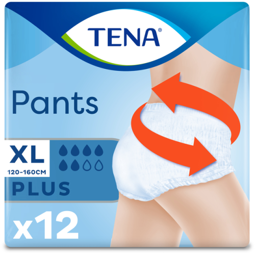 Підгузки-трусики для дорослих Tena (Тена) Pants Plus XL №12 в місті Софіївка : ціни, характеристика.  - фото №1 Підгузки-трусики для дорослих Tena (Тена) Pants Plus XL №12 в місті Софіївка : ціни, характеристика.