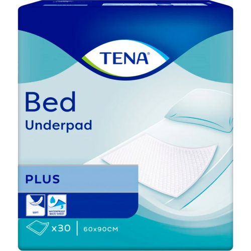 Пелюшки для немовлят TENA Bed Plus 60х90 см №30 в Дніпрі : ціни, характеристика.  - фото №1 Пелюшки для немовлят TENA Bed Plus 60х90 см №30 в Дніпрі : ціни, характеристика.