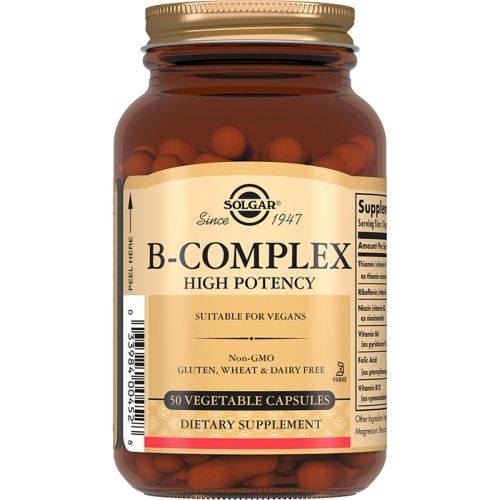 Solgar (Солгар) B-Complex (В-комплекс) капсули № 50 в місті Глобине : ціни, характеристика.  - фото №1 Solgar (Солгар) B-Complex (В-комплекс) капсули № 50 в місті Глобине : ціни, характеристика.