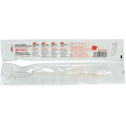 Катетер урологічний Нелатона жіночий №12JS недорого - фото №1 Катетер урологічний Нелатона жіночий №12JS недорого