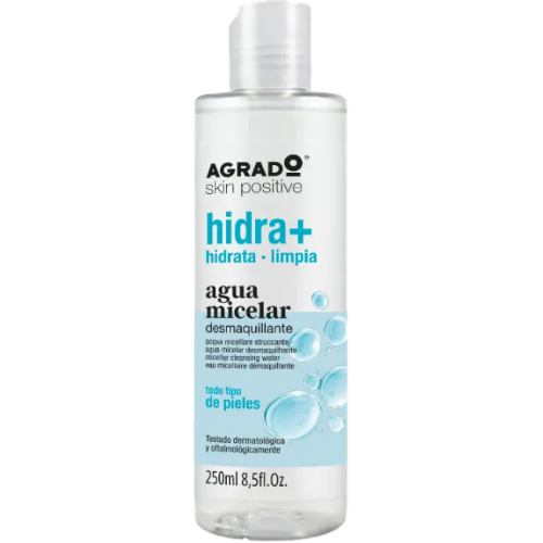 Мицеллярная вода Agrado (Аградо) для снятия макияжа, 250 мл в городе Софиевка : цены, характеристики.  - фото №1 Мицеллярная вода Agrado (Аградо) для снятия макияжа, 250 мл в городе Софиевка : цены, характеристики.