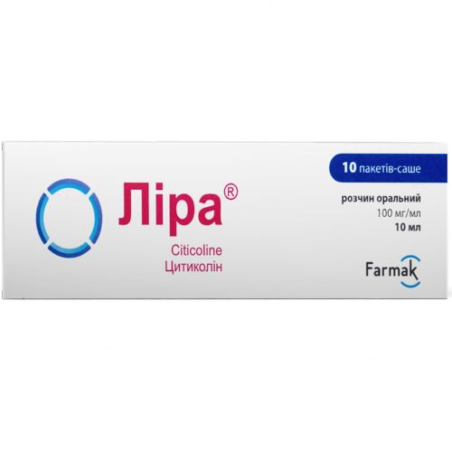 Ліра розчин оральний 100 мг/мл по 10 мл саше №10 в місті Глобине : ціни, характеристика.  - фото №1 Ліра розчин оральний 100 мг/мл по 10 мл саше №10 в місті Глобине : ціни, характеристика.