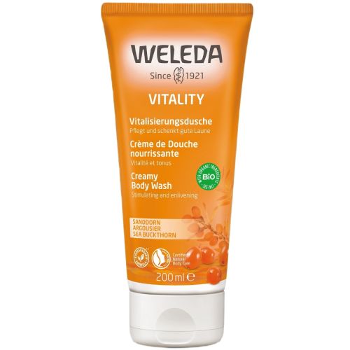 Гель для душа Weleda (Веледа) Облепиховый тонизирующий 200 мл в городе Черновцы : цены, характеристики.  - фото №1 Гель для душа Weleda (Веледа) Облепиховый тонизирующий 200 мл в городе Черновцы : цены, характеристики.