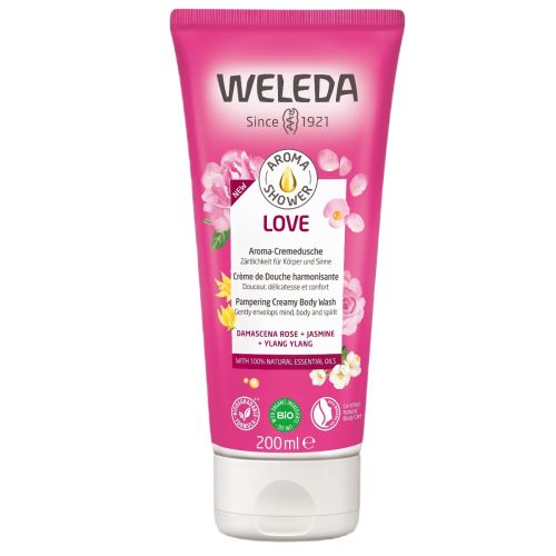 Гель для душа Weleda (Веледа) Арома Любовь 200 мл цена - фото №1 Гель для душа Weleda (Веледа) Арома Любовь 200 мл цена
