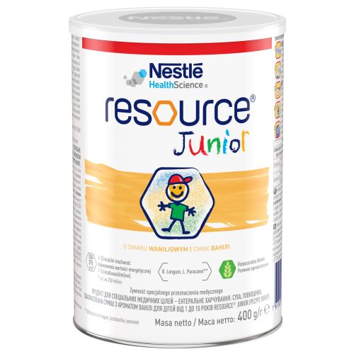 Суміш молочна Nestle Resource Junior (від 12 місяців) 400 г ADD - фото №1 Суміш молочна Nestle Resource Junior (від 12 місяців) 400 г ADD
