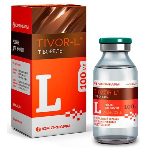 Тиворель раствор для инфузий 100 мл №1 в городе Вышгород : цены, характеристики.  - фото №1 Тиворель раствор для инфузий 100 мл №1 в городе Вышгород : цены, характеристики.