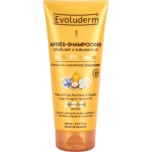 Кондиціонер Evoluderm (Еволюдерм) для сухого волосся зміцнюючий з цінними оліями 200 мл в місті Вишгород : ціни, характеристика.  - фото №1 Кондиціонер Evoluderm (Еволюдерм) для сухого волосся зміцнюючий з цінними оліями 200 мл в місті Вишгород : ціни, характеристика.