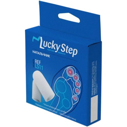 Напальчник Lucky Step, р.3 (LS11) в місті Канів : ціни, характеристика.  - фото №1 Напальчник Lucky Step, р.3 (LS11) в місті Канів : ціни, характеристика.