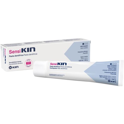 Зубна паста Кін (Kin) Sensi для чутливих зубів 125 мл в місті Глобине : ціни, характеристика.  - фото №1 Зубна паста Кін (Kin) Sensi для чутливих зубів 125 мл в місті Глобине : ціни, характеристика.
