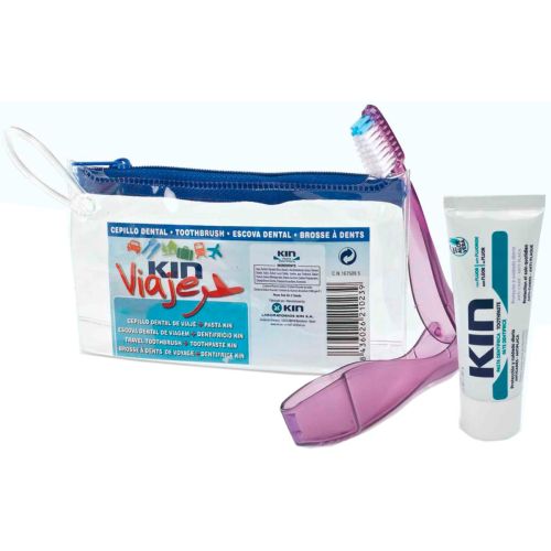 Набір Kin (Кін) для подорожей зубна щітка + паста 25 мл в місті Софіївка : ціни, характеристика.  - фото №1 Набір Kin (Кін) для подорожей зубна щітка + паста 25 мл в місті Софіївка : ціни, характеристика.
