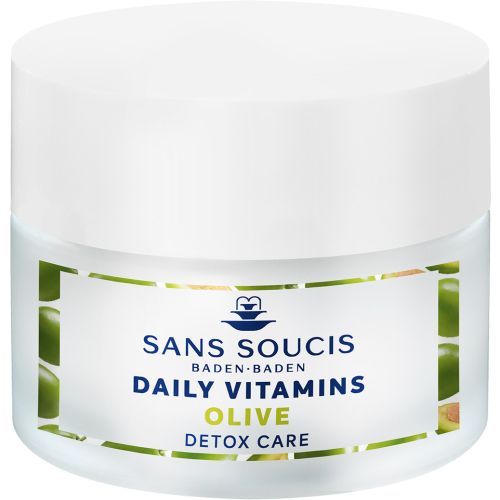 Догляд Sans Soucis (Сан Сусі) Daily Vitamins детокс Олива для чутливої шкіри 50 мл в місті Софіївка : ціни, характеристика.  - фото №1 Догляд Sans Soucis (Сан Сусі) Daily Vitamins детокс Олива для чутливої шкіри 50 мл в місті Софіївка : ціни, характеристика.