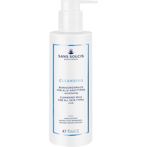 Молочко Sans Soucis (Сан Сусі) очищувальне для обличчя 190 мл фото - фото №1 Молочко Sans Soucis (Сан Сусі) очищувальне для обличчя 190 мл фото