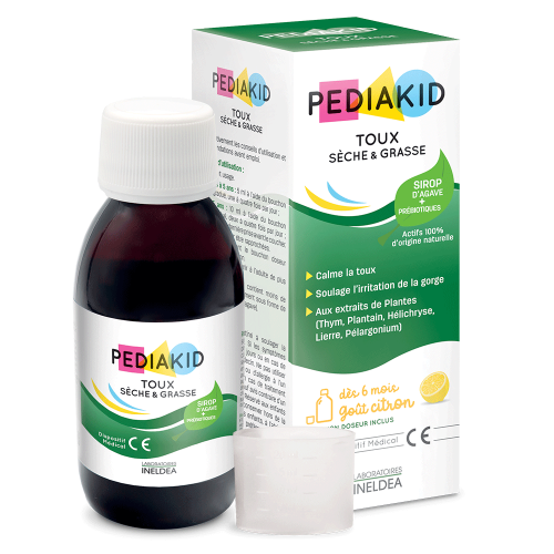 Сироп Педіакід (Pediakid) Питний засіб від сухого та вологого кашлю 125 мл в місті Канів : ціни, характеристика.  - фото №1 Сироп Педіакід (Pediakid) Питний засіб від сухого та вологого кашлю 125 мл в місті Канів : ціни, характеристика.
