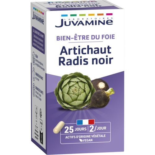 Juvamine (Жувамін) Артишок + чорна редька Здоров'я печінки капсули №50 в місті Луцьк : ціни, характеристика.  - фото №1 Juvamine (Жувамін) Артишок + чорна редька Здоров'я печінки капсули №50 в місті Луцьк : ціни, характеристика.