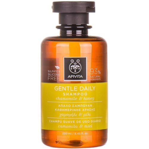 Шампунь Apivita (Апивита) для частого использования с ромашкой и медом 250 мл в городе Перещепино : цены, характеристики.  - фото №1 Шампунь Apivita (Апивита) для частого использования с ромашкой и медом 250 мл в городе Перещепино : цены, характеристики.