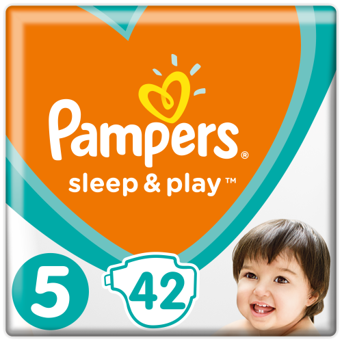Подгузники Pampers Sleep&Play Junior (11-18 кг) 42 шт в Киеве : цены, характеристики.  - фото №1 Подгузники Pampers Sleep&Play Junior (11-18 кг) 42 шт в Киеве : цены, характеристики.