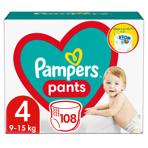 Подгузники-трусики Pampers Pants р. 4 (9-15 кг) №108 в городе Хмельницкий : цены, характеристики. - фото №1 Подгузники-трусики Pampers Pants р. 4 (9-15 кг) №108 в городе Хмельницкий : цены, характеристики.