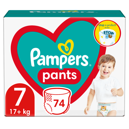 Подгузники-трусики Pampers Pants р. 7 (17+ кг) №74 в городе Хмельницкий : цены, характеристики. - фото №1 Подгузники-трусики Pampers Pants р. 7 (17+ кг) №74 в городе Хмельницкий : цены, характеристики.