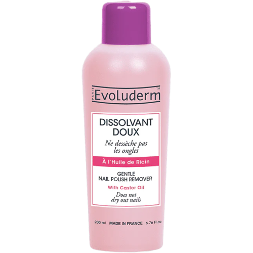 Средство Evoluderm (Эволюдерм) для снятия лака с касторовым маслом 200 мл в городе Рахов : цены, характеристики.  - фото №1 Средство Evoluderm (Эволюдерм) для снятия лака с касторовым маслом 200 мл в городе Рахов : цены, характеристики.