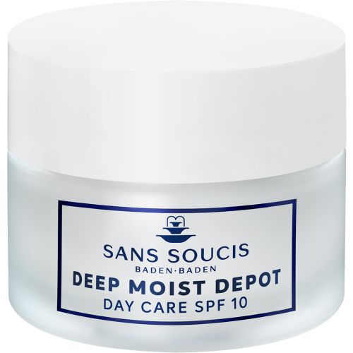 Догляд Sans Soucis (Сан Сусі) Deep Moist Depot SPF10 денний для нормальної, сухої шкіри 50 мл в місті Богородчани : ціни, характеристика.  - фото №1 Догляд Sans Soucis (Сан Сусі) Deep Moist Depot SPF10 денний для нормальної, сухої шкіри 50 мл в місті Богородчани : ціни, характеристика.