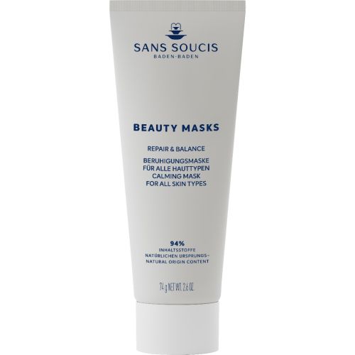 Маска Sans Soucis (Сан Сусі) Beauty Masks для обличчя Repair & Balance заспокійлива 75 мл в місті Львів : ціни, характеристика.  - фото №1 Маска Sans Soucis (Сан Сусі) Beauty Masks для обличчя Repair & Balance заспокійлива 75 мл в місті Львів : ціни, характеристика.