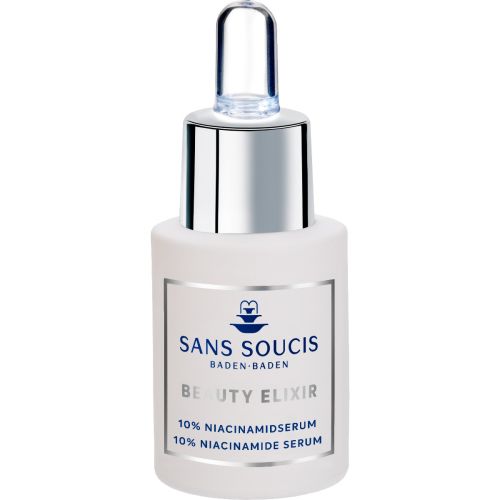 Сыворотка Sans Soucis (Сан Суси) Beauty Elixir 10% Ниацинамид 15 мл в городе Вышгород : цены, характеристики.  - фото №1 Сыворотка Sans Soucis (Сан Суси) Beauty Elixir 10% Ниацинамид 15 мл в городе Вышгород : цены, характеристики.
