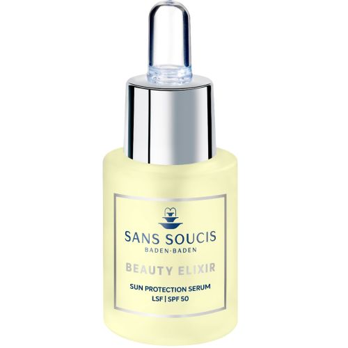 Сироватка Sans Soucis (Сан Сусі) Beauty Elixir сонцезахисна SPF50 для обличчя 15 мл в місті Перещепине : ціни, характеристика.  - фото №1 Сироватка Sans Soucis (Сан Сусі) Beauty Elixir сонцезахисна SPF50 для обличчя 15 мл в місті Перещепине : ціни, характеристика.