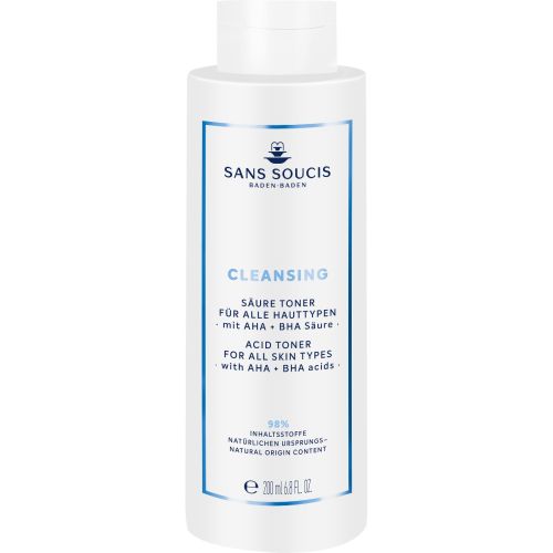 Тонер Sans Soucis (Сан Сусі) кислотний для обличчя 200 мл в місті Богородчани : ціни, характеристика.  - фото №1 Тонер Sans Soucis (Сан Сусі) кислотний для обличчя 200 мл в місті Богородчани : ціни, характеристика.