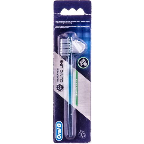 Зубна щітка Oral-B (Орал-Бі) Pro-Expert Clinic Line для протезів 35 мм м'яка №1 в Дніпрі : ціни, характеристика.  - фото №1 Зубна щітка Oral-B (Орал-Бі) Pro-Expert Clinic Line для протезів 35 мм м'яка №1 в Дніпрі : ціни, характеристика.