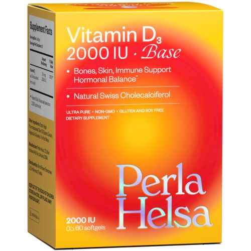 Perla Helsa Витамин Д3 Base 2000 IU капсулы №60 в городе Глобино : цены, характеристики.  - фото №1 Perla Helsa Витамин Д3 Base 2000 IU капсулы №60 в городе Глобино : цены, характеристики.