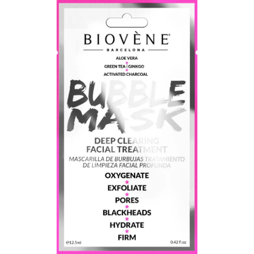 Маска Biovene (Биовен) пузырьковая для глубокого очищения кожи 12,5 мл в городе Софиевка : цены, характеристики.  - фото №1 Маска Biovene (Биовен) пузырьковая для глубокого очищения кожи 12,5 мл в городе Софиевка : цены, характеристики.